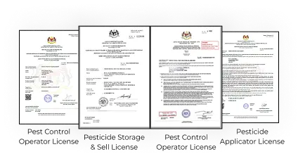 Pest Control Licenses